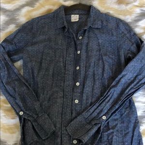 JCrew denim button up